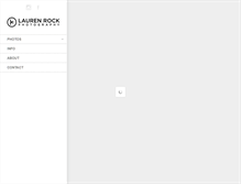 Tablet Screenshot of laurenrock.com